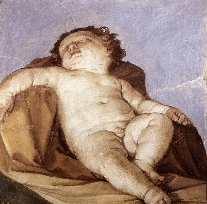  208-Putto dormiente-Galleria nazionale d'arte antica di Palazzo Barberini